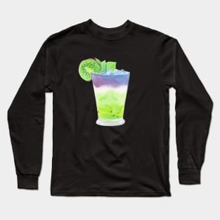 Fresh kiwi cocktail Long Sleeve T-Shirt